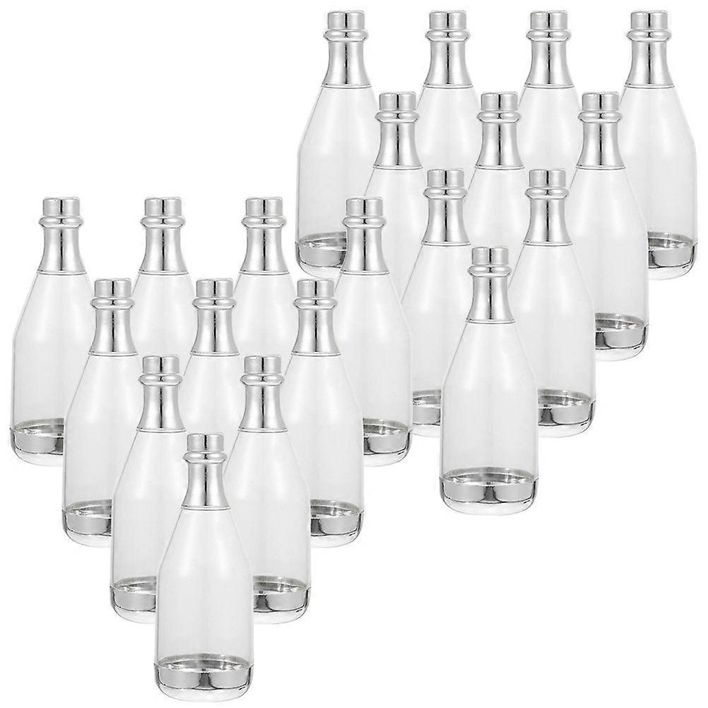 Bottle Wedding Candy Boxes Favor Boxes Container 20Pcs Silver