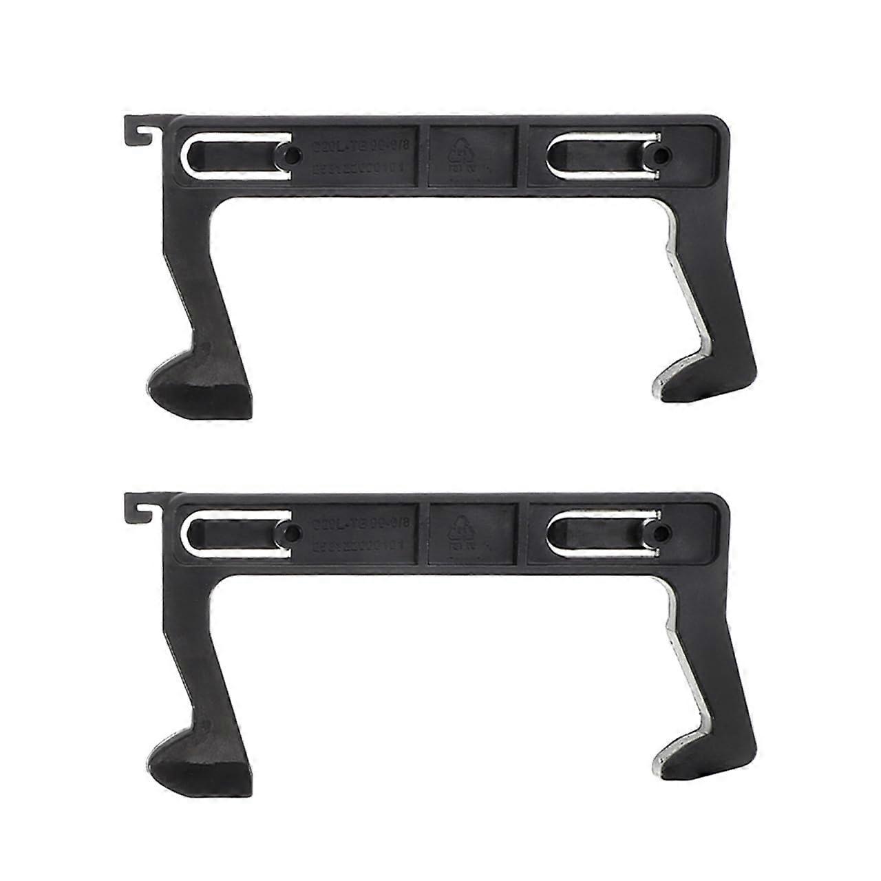 2pcs Microwave Door Latch Replacement Kit for Secure Closure and Easy Installation