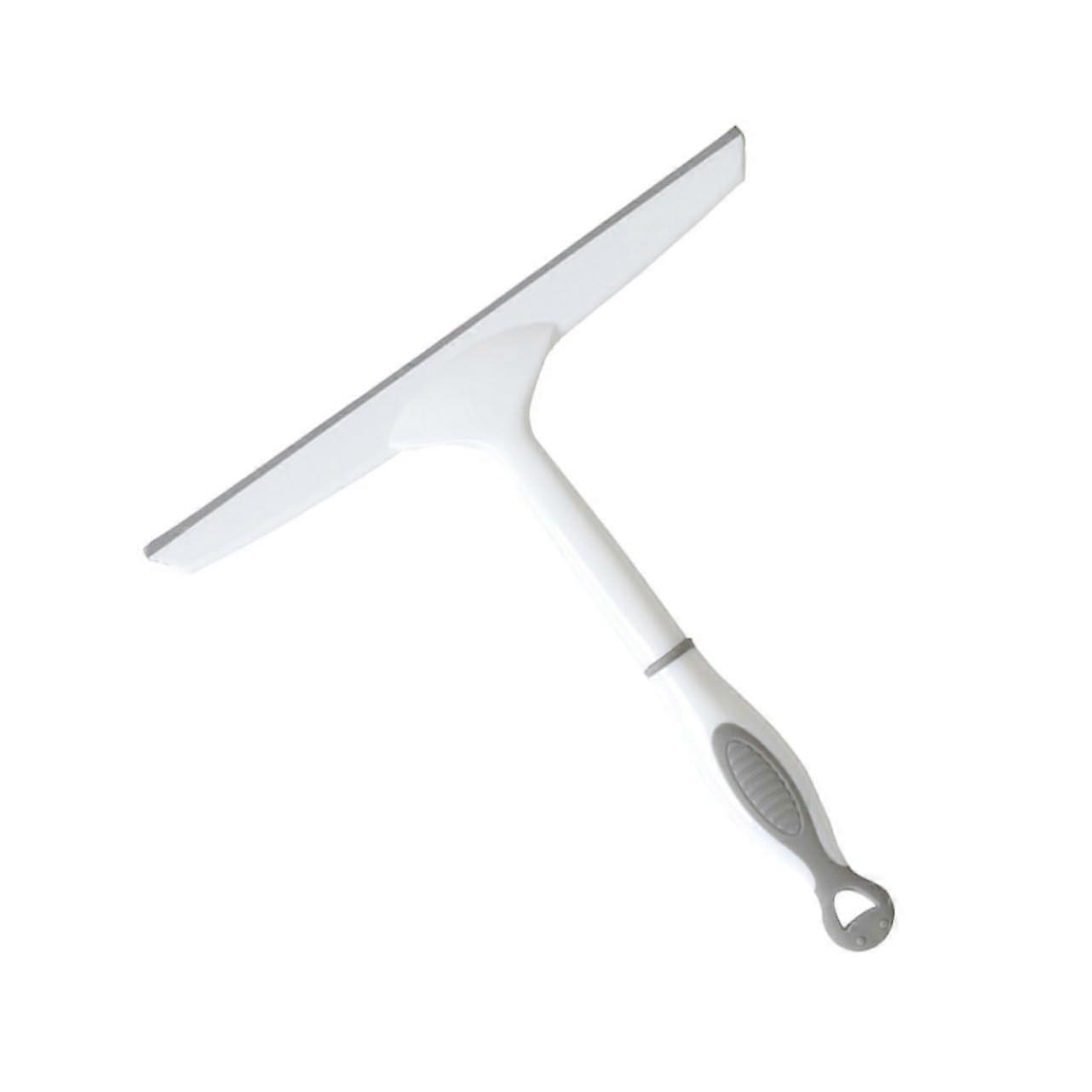 Window Squeegee with Ergonomic Handle for Streak MultiSurface Cleaning in Bathroom and Kitchen