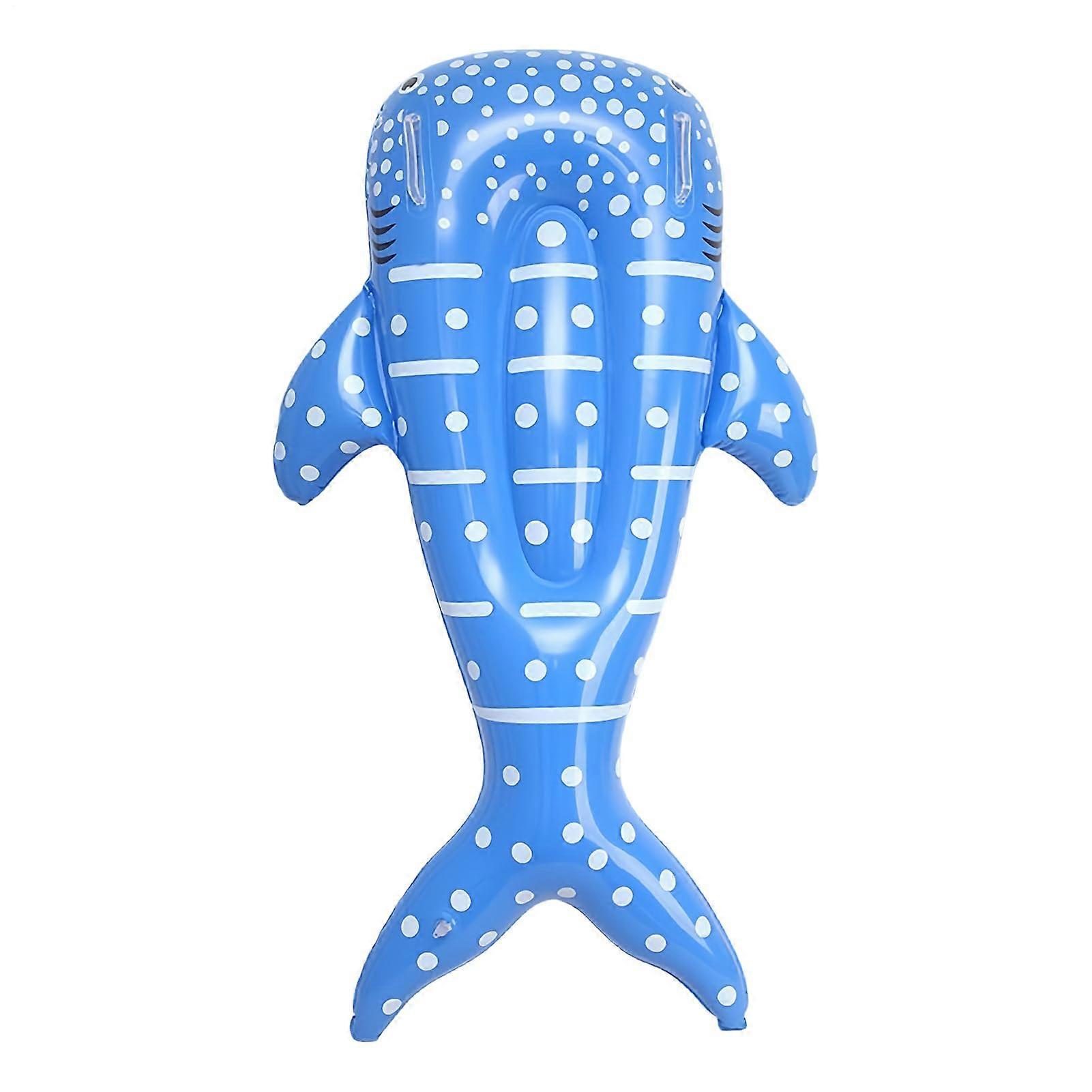 Inflatable Surfboard Whale Pool Float with NonSlip Surface and Foldable Design for Summer Fun