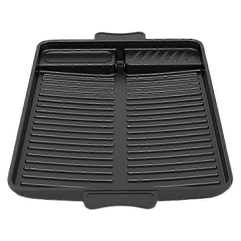 Black Korean Grill Nonstick Baking Pan for Indoor Cooking
