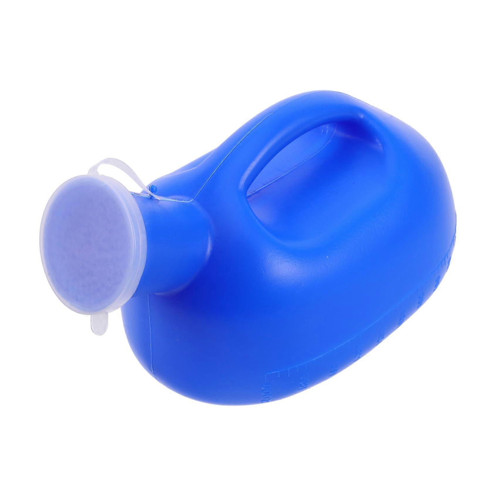 Male Portable Urinal with Leakproof Sealed Handle, Reusable Travel Urinal Bottle for Elderly Men