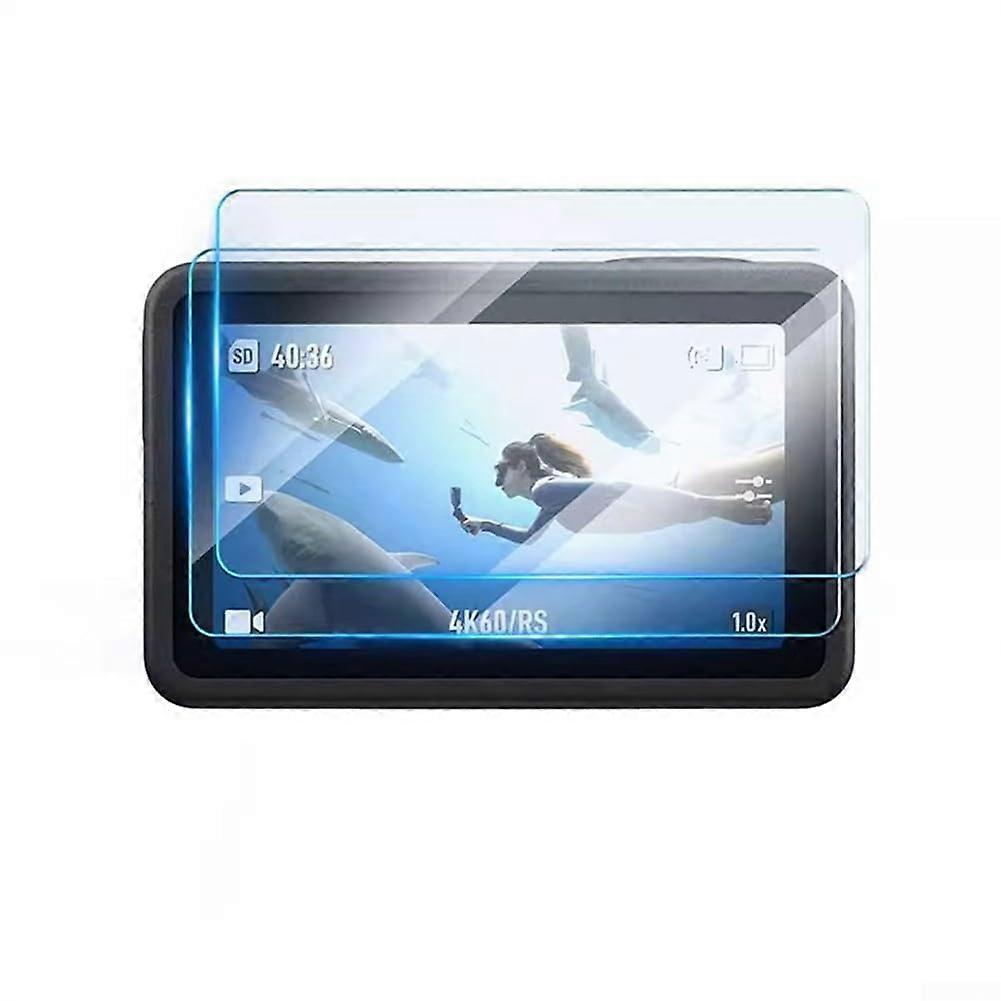 Screen and Lens Protector Set for OSMO Action 5 Pro, 2pcs Tempered Glass, ScratchResistant, Bubble