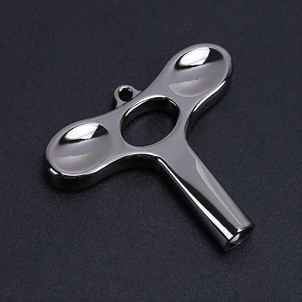 Universal Drum Tuning Key Wrench Bright Black Continuous Motion Speed Key Square Screw Fit