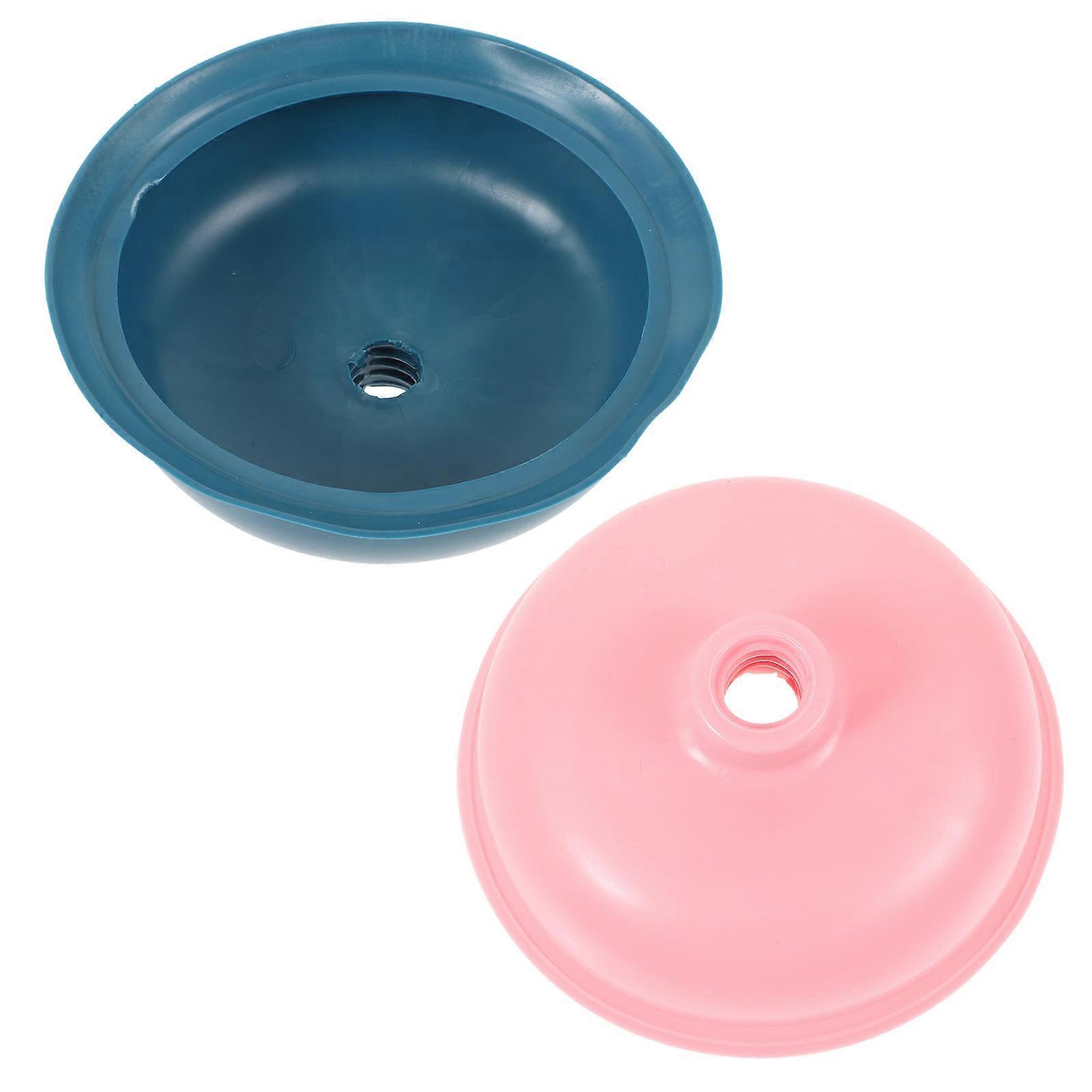 Toilet Plunger Head Replacement Rubber Force for Cleaning 2Pcs