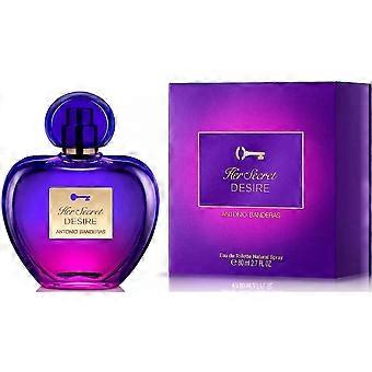 Antonio Banderas Her Secret Desire 80ml EDT Spray