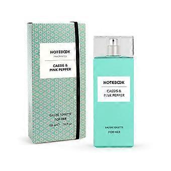 Aquolina Notebook Cassis & Pink Pepper 100ml EDT Spray