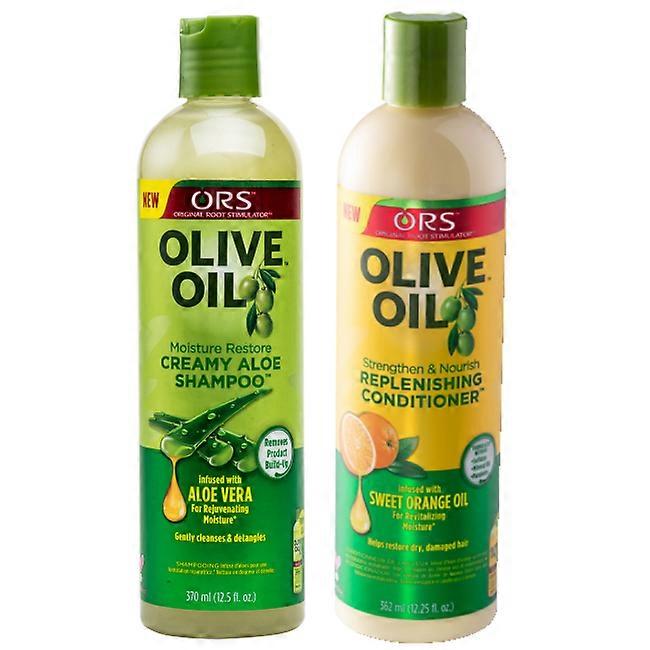 Organic Root Stimulator Olive Oil Shampoo & Conditioner