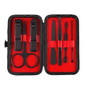 Maniküre- und Pediküre-Set, Nagelknipser-Set aus Edelstahl mit Etui für Reisen und professionelle Pflege