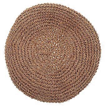 Khaki Paper Beret Hat for Women, Fashionable & Versatile Summer Cap for Parties, Daily Outfits and Travel