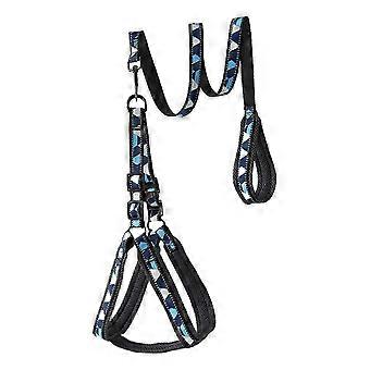 Dog Harness And Leash Reflective For Puppies And Medium-Sized Dogs Breathable Non-Slip For Walking Training Outdoor