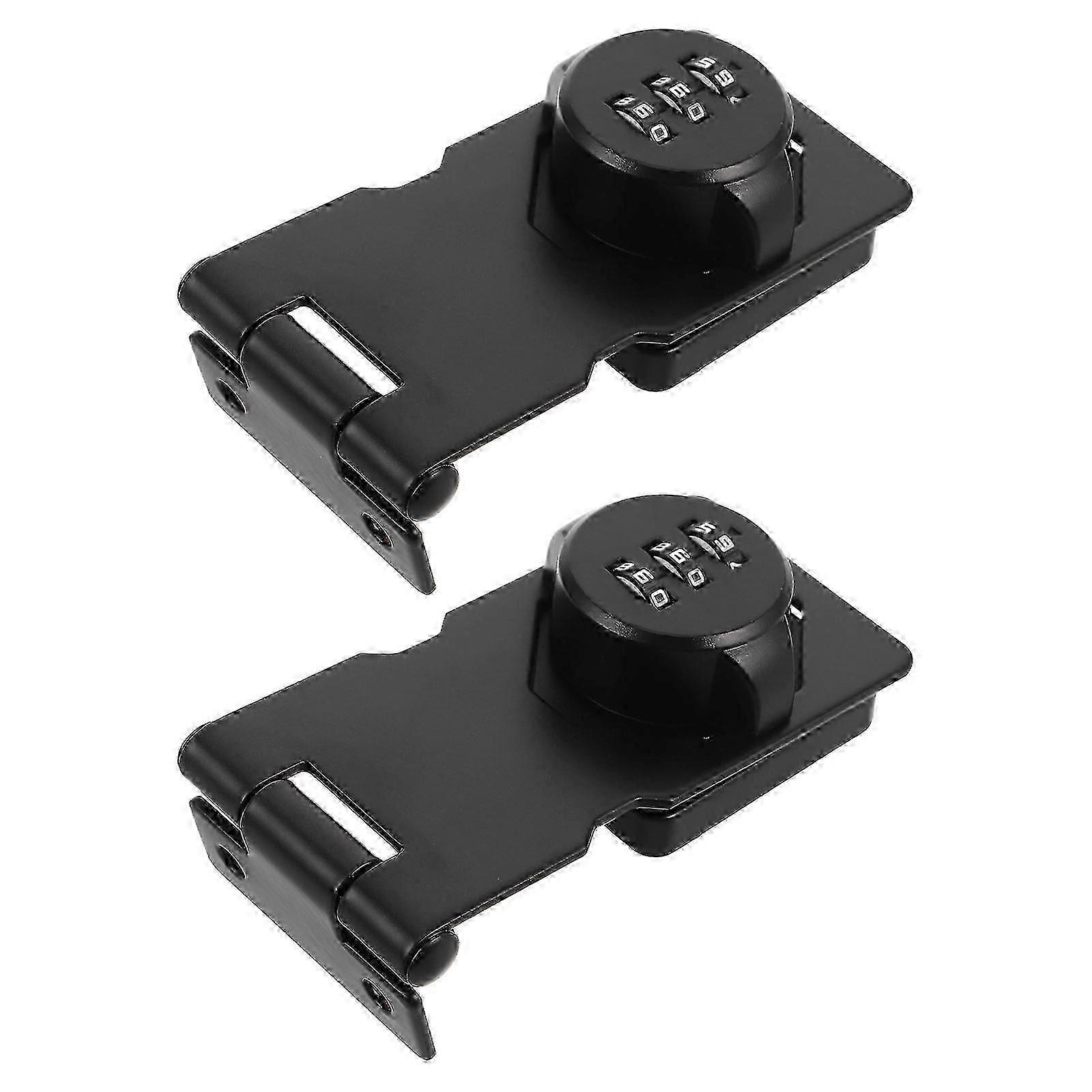 Door Safety Lock Keyless Combination Lock for Cabinets 2Pcs Set