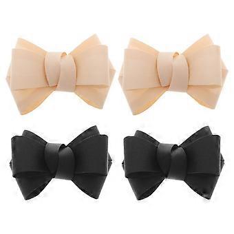 2 Paare Klassische Mode Schuh Charms Bowknot Sandalen Schuhdekorationen Für Strand Pool Home Wear Bequeme Weiche Hochzeit Braut Fußschmuck