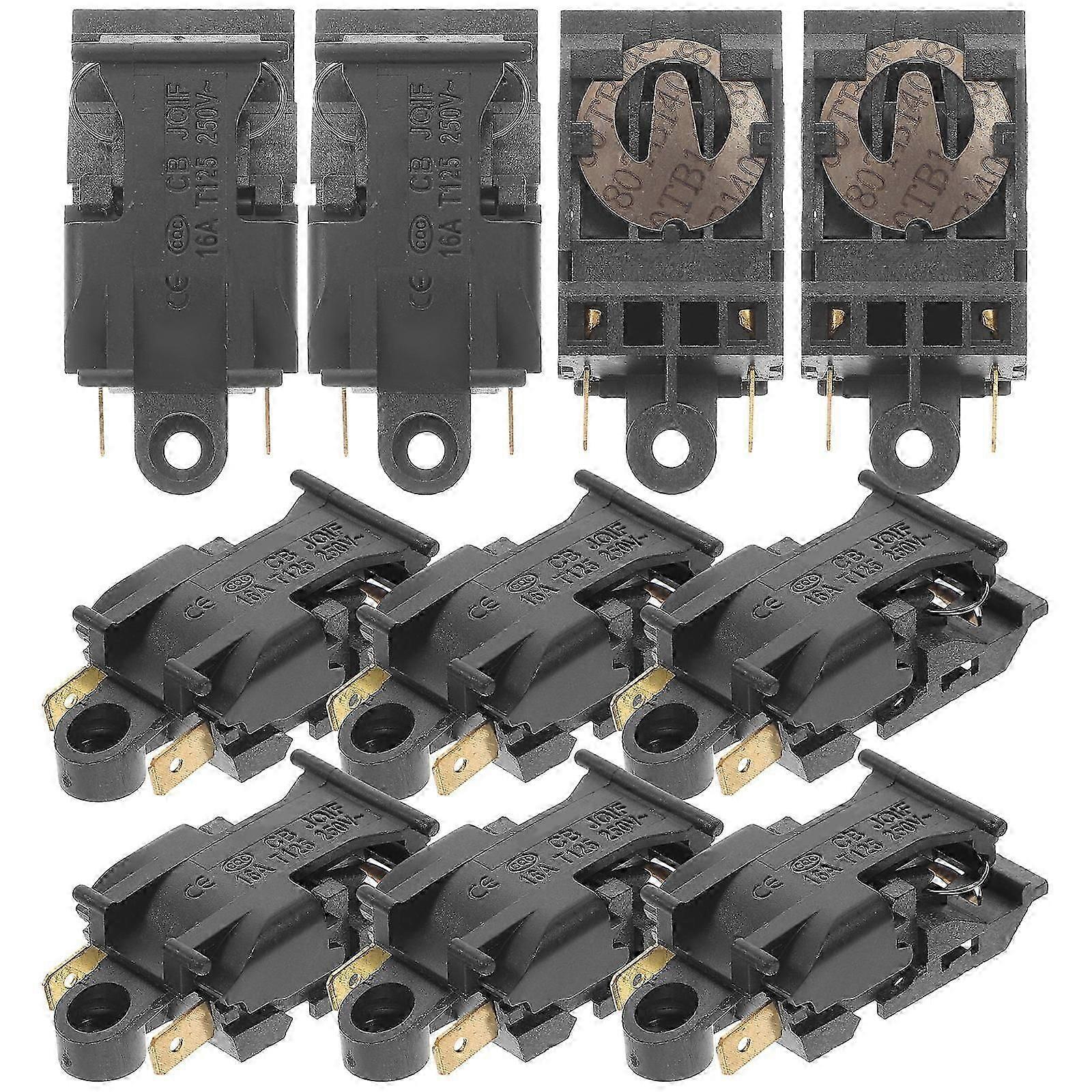 Temperature Control Thermostat Switch for Heating Device 12Pcs 16A 250V