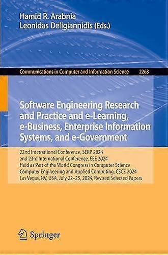 Software Engineering Research And Practice And E-learning E-business Enter - Springer Nature B.V - Paperback - en Book