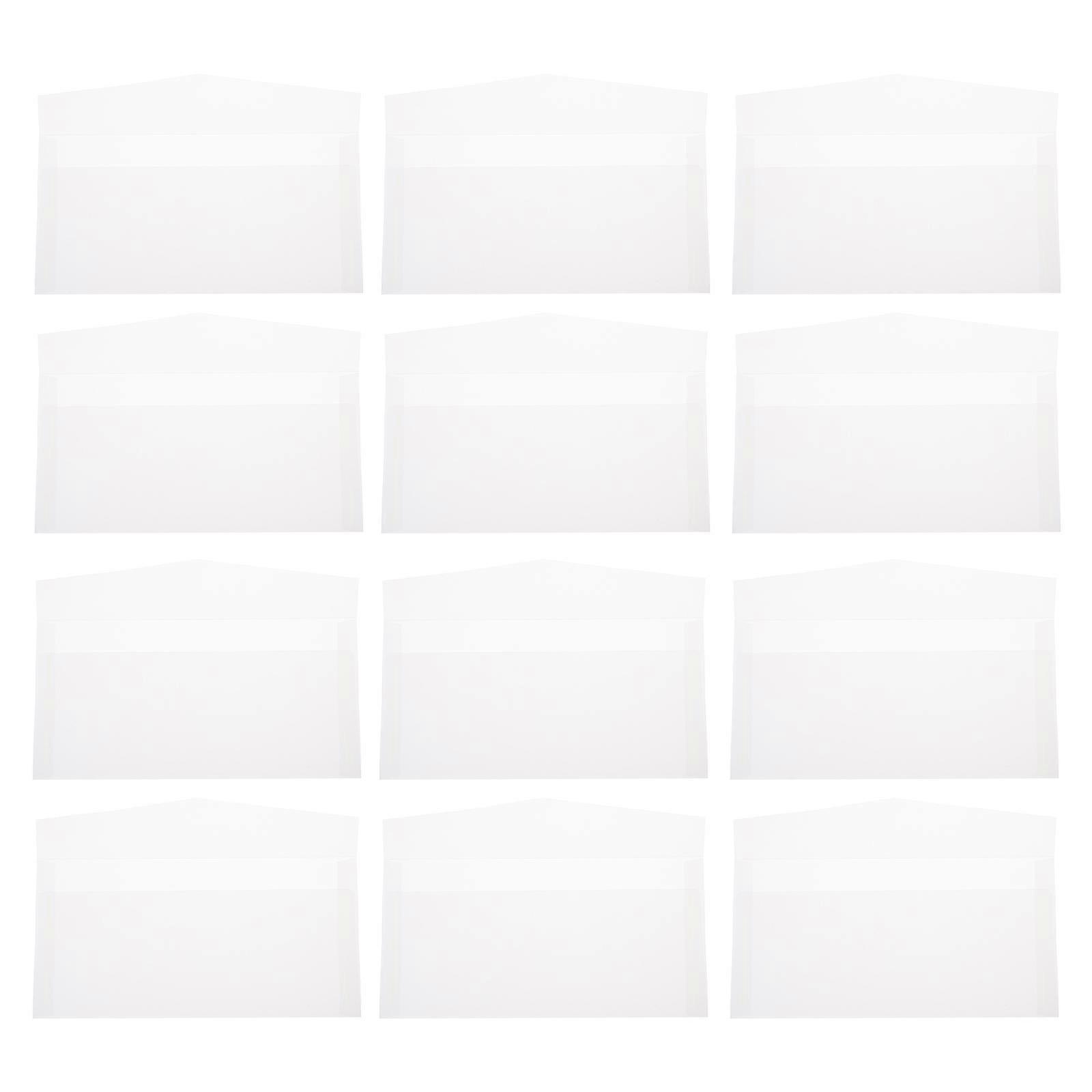 Creative Gift Translucent Envelope Letter Envelope for Home Use 20Pcs