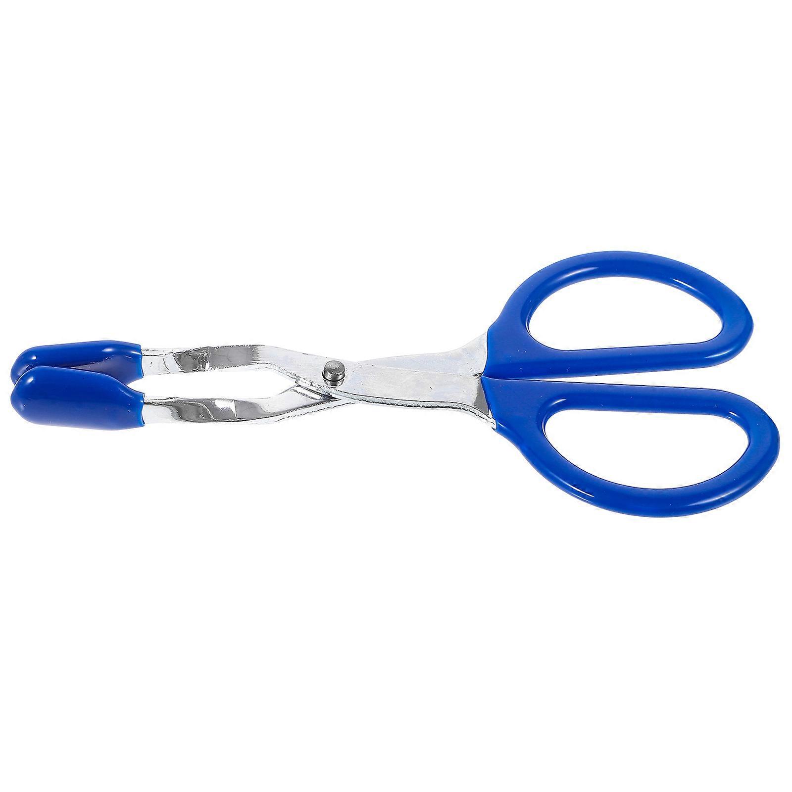 Alicate extrator de lâmpadas halógenas com luz azul.