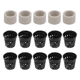 15pcs plantes d’eau anneau réservoir de poisson plantes d’eau de fixation tasses anneaux de respiration