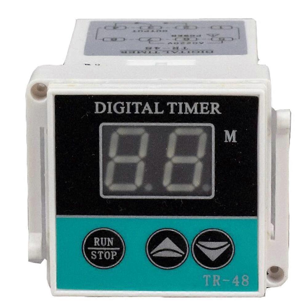  Electric Oven Time Relay TR-48 Oven Timer Timer Relay Intelligent Digital Timer (99-Minute Timer)