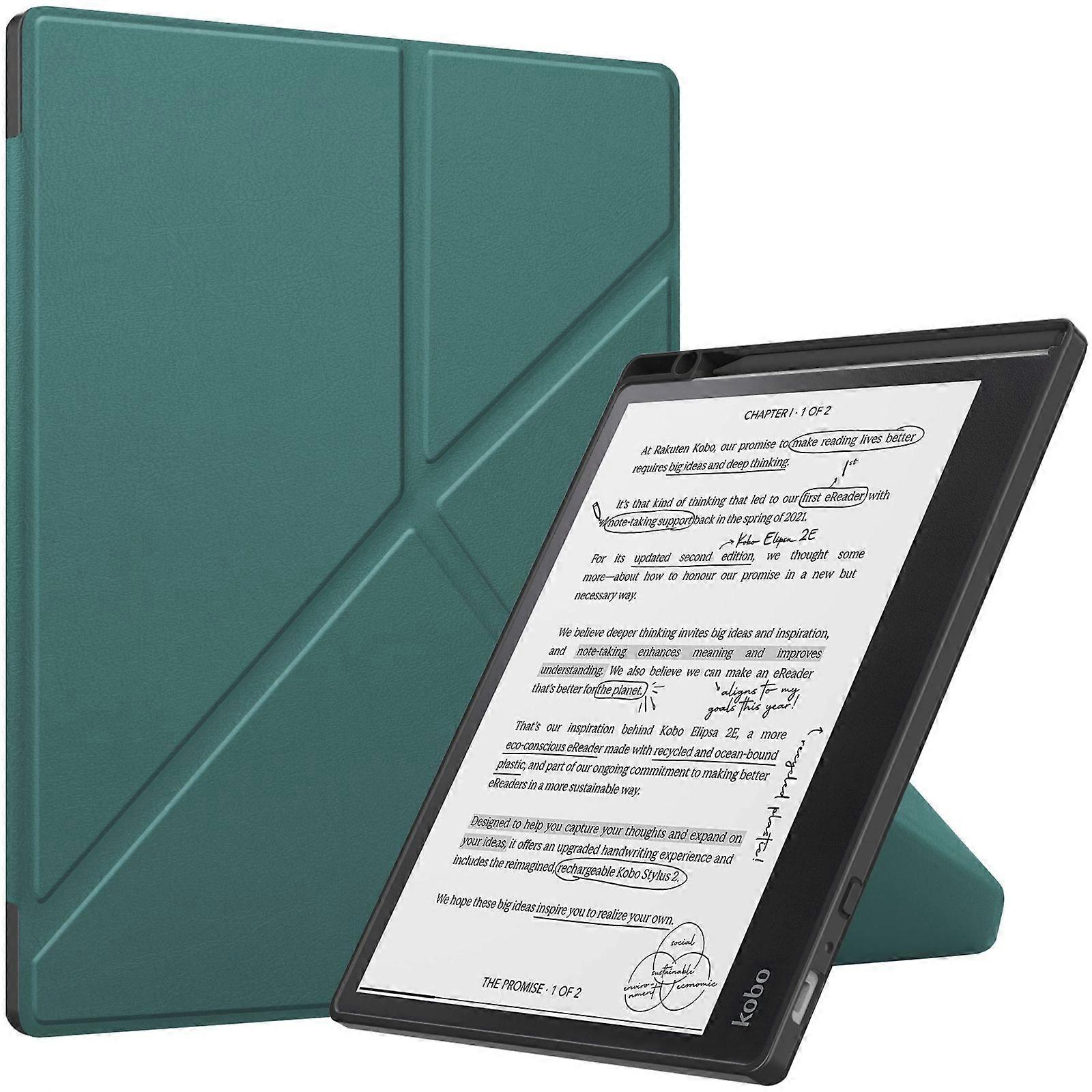 Leather Smart Tablet Case For Kobo Elipsa 2E