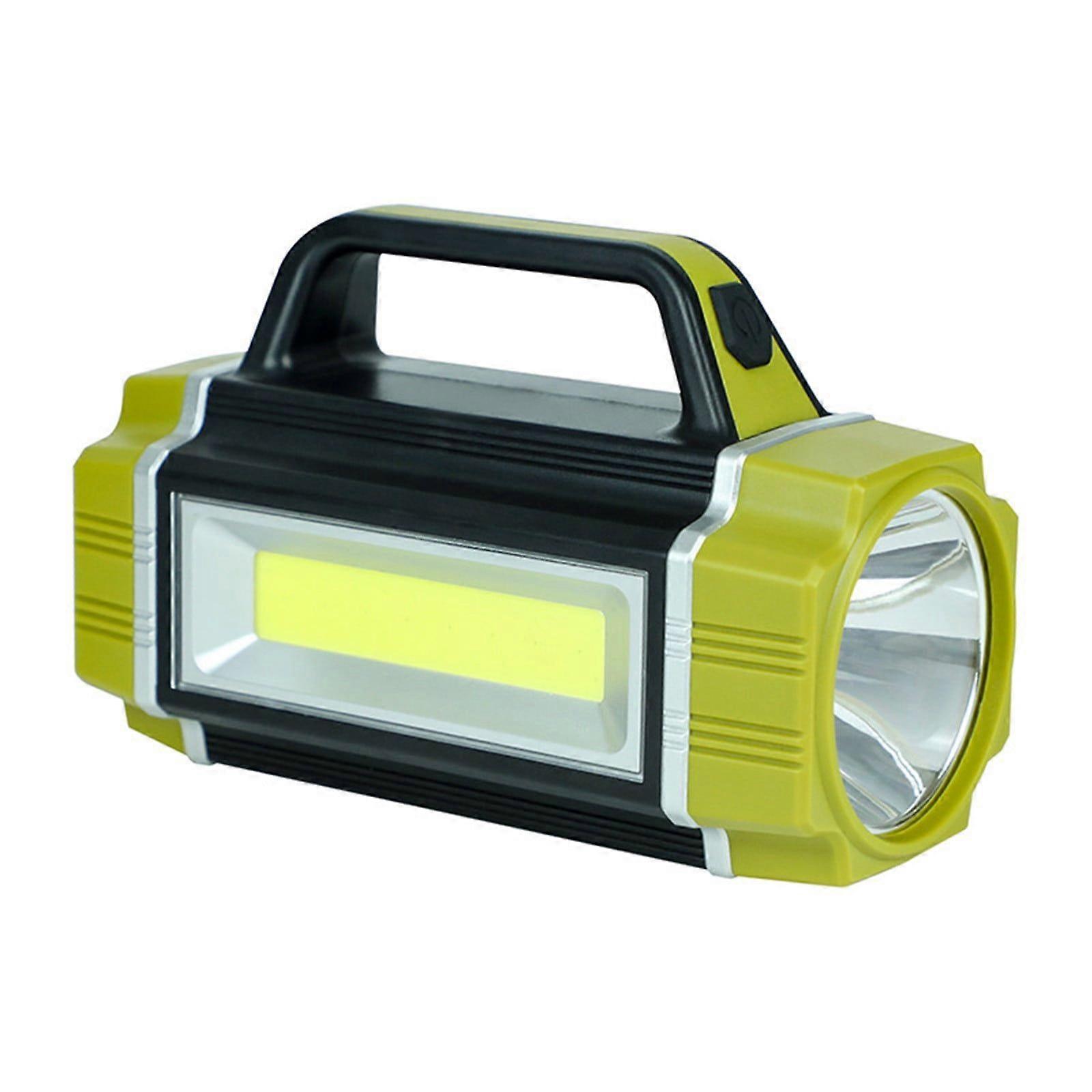 Rechargeable LED Spotlight, Multi Function Camping Lantern Big Flashlight, Power