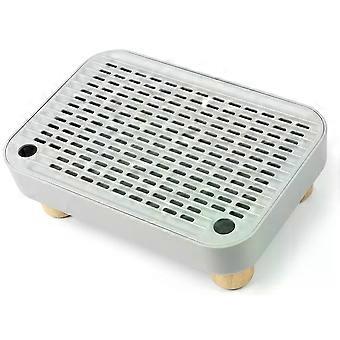 Elevated Cat Litter Box Ramp/Step/Stai