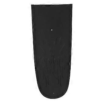 Moto Parafango Protector Decor Parafango Copertura Pad Pelle Artificiale Misura per XL 883 1200 48Nero