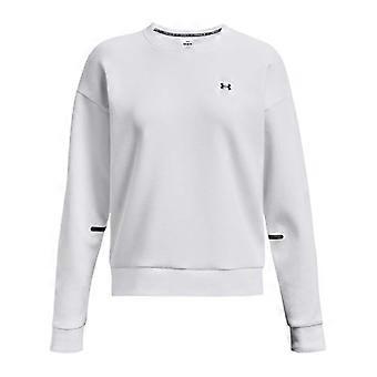 Under Armour Damen Unstoppable Fleece-Sweatshirt mit Rundhalsausschnitt