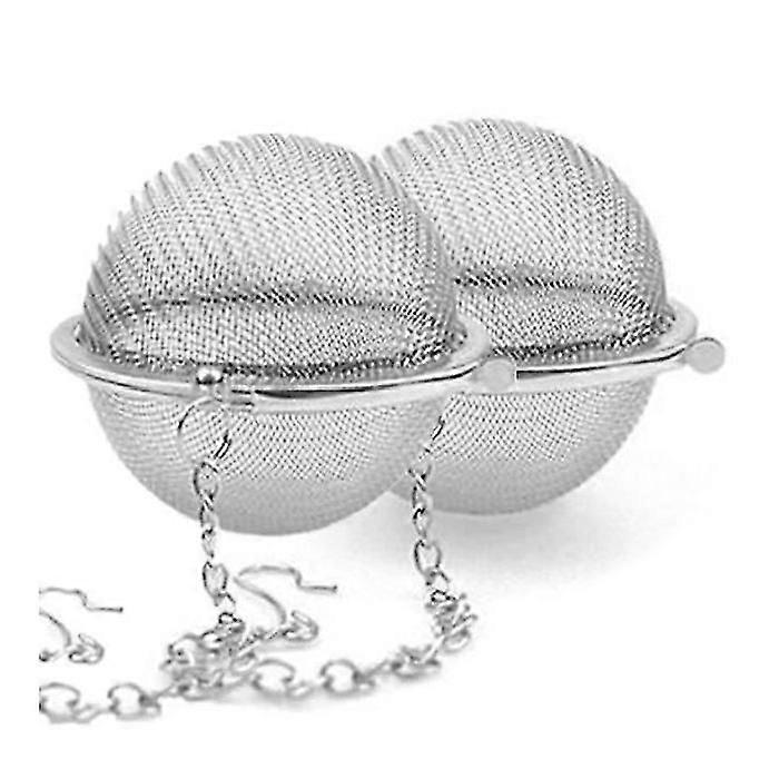 2pcs Practical Tea Ball, Tea Spices Infuser Filter