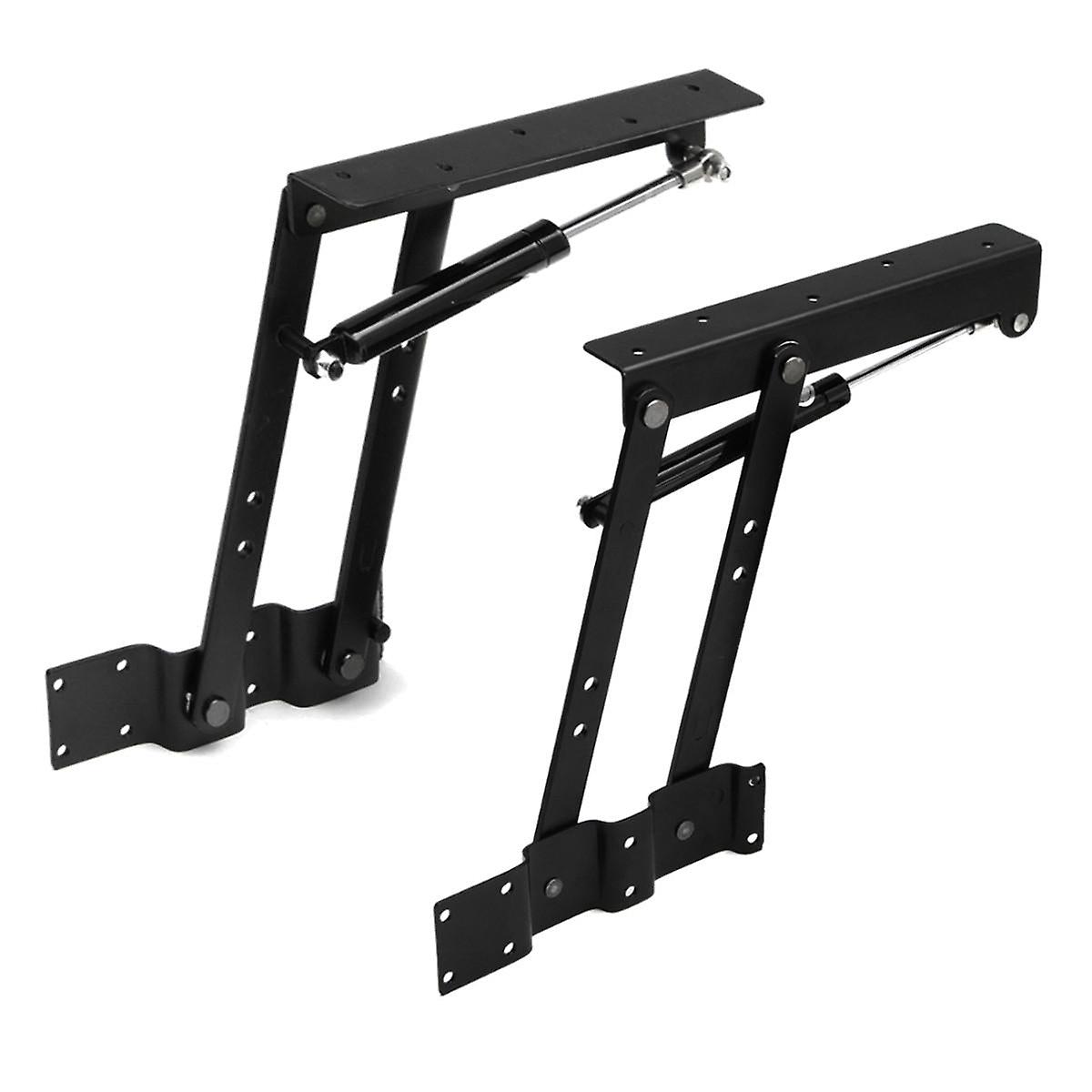 2Pcs/lot Functional Coffee Table Folding Hinges Lifting Furniture Hardware Support Frame Spring Hinge