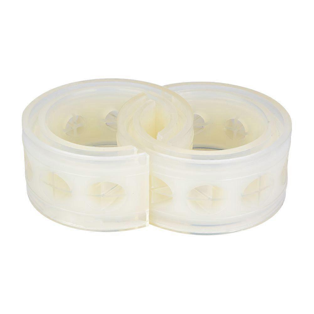2pc Transparent Car Shock Absorber Buffer Spring Bumper Cushion Type B+
