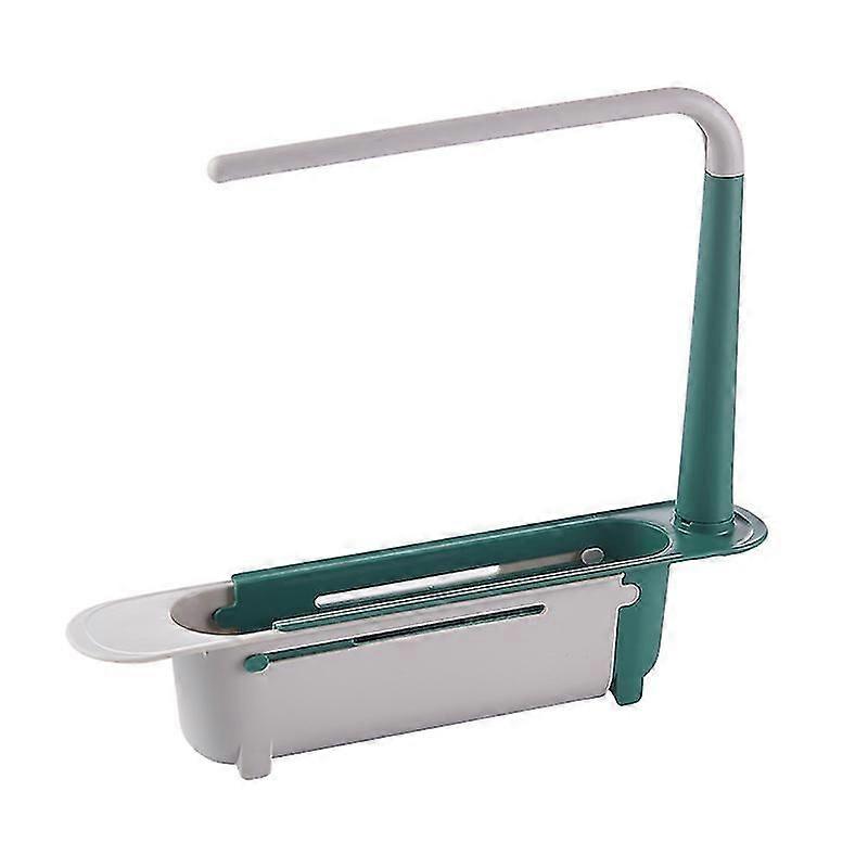 Kitchen Sink Drain Basket Sponge Soap Towel