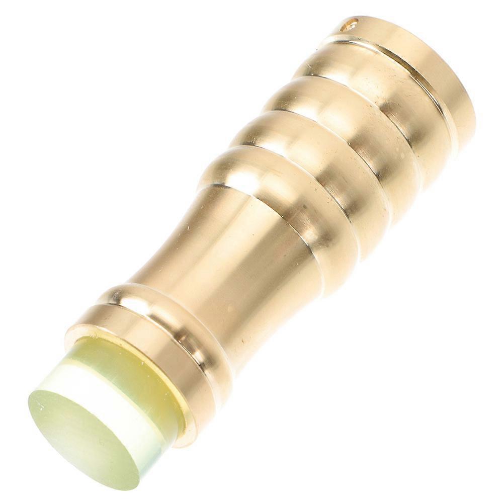 Walking Cane Tips Brass Anti-Skid Function with 4Pcs Walking Pole Covers