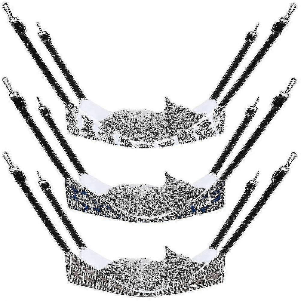 Reversible Cat Hanging Hammock With Adjustable Straps And Hooks L