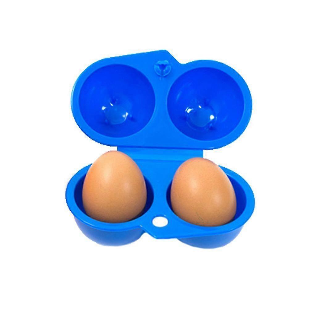 Egg Storage Box Food Grade Waterproof ABS Multiple Grids Egg Container for Camping