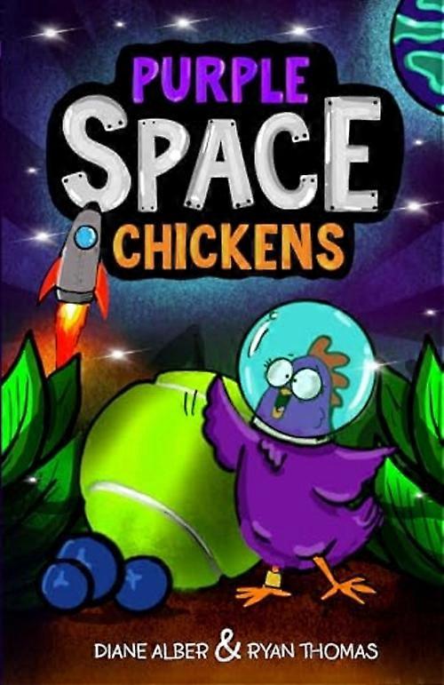 Poulets de l'espace violets