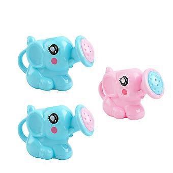 3pcs chuveiro banheira brinquedos spray água brinquedos elefante regador para crianças