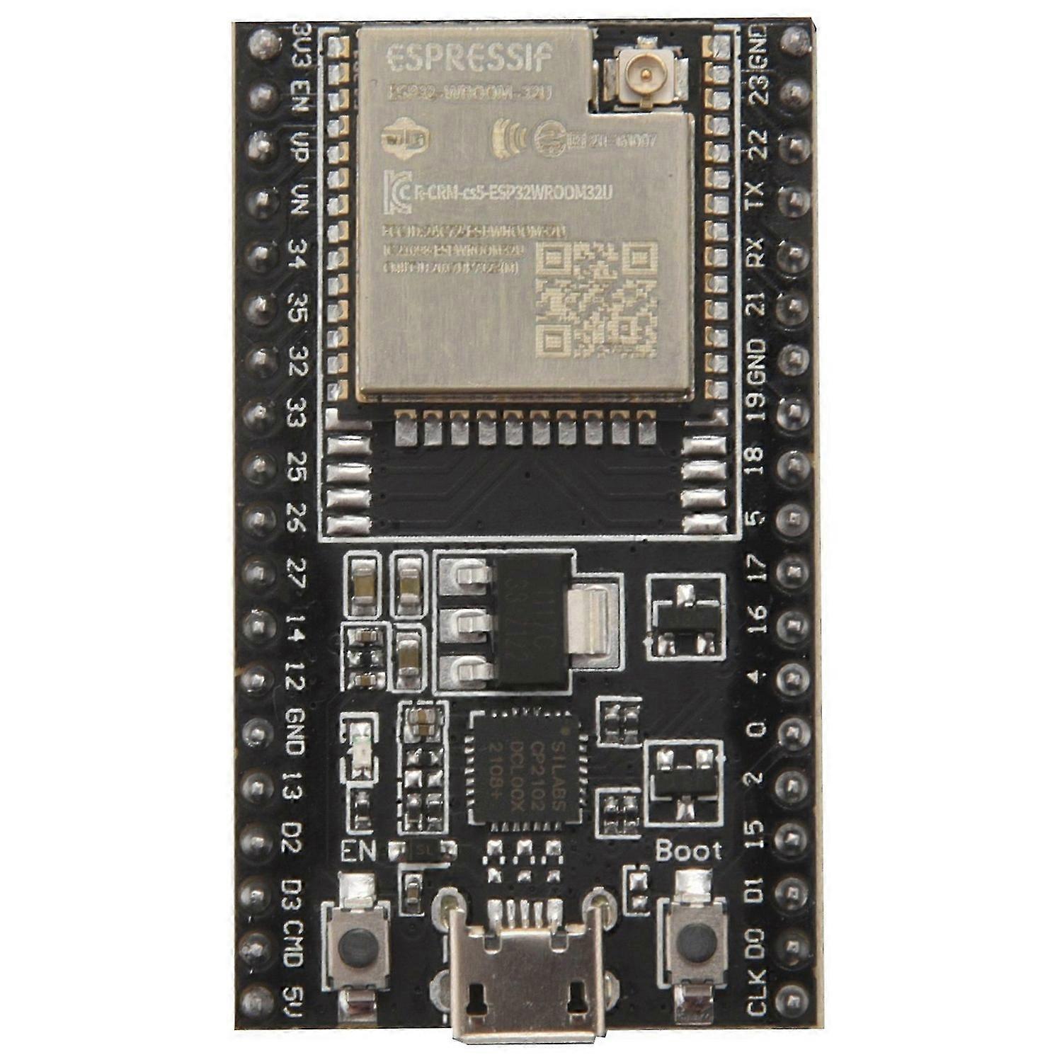 6PCS ESP32-DevKitC Core Board ESP32 Development Board ESP32-WROOM-32U Wireless WiFi Development Boar