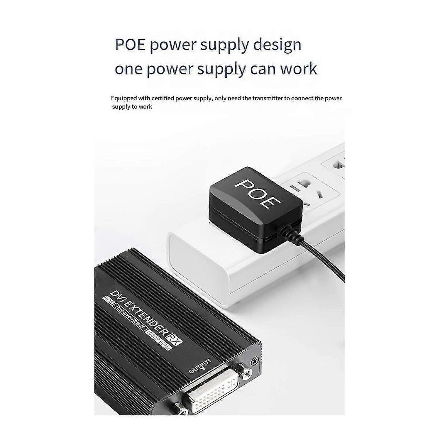 DVI1815 150M Network Extender RJ45 DVI Extender AU Plug