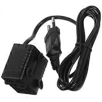 Micro Submersible Water Pump compatible with Aquarium, Fountain, Hydroponic - 320L/H, 5W, 220V, Adjustable Flow