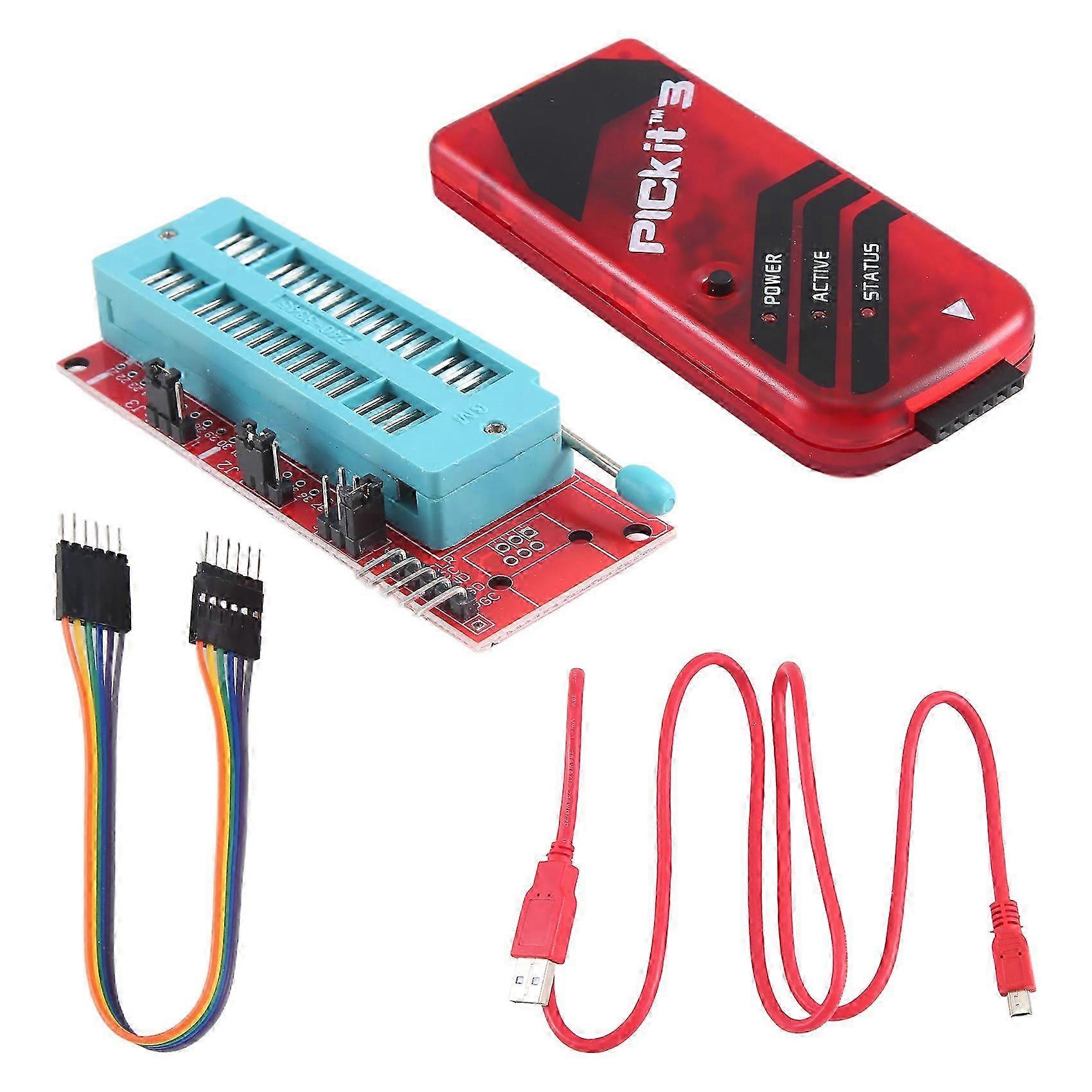PICKIT3 Programmer Universal PIC ICD2 PICKit 2 PICKIT 3 Programming Adapter Seat