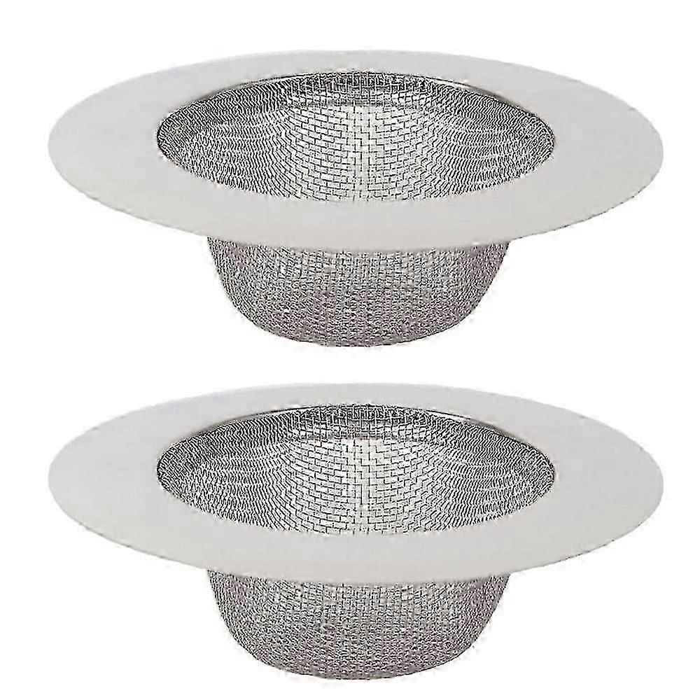 Stainless Steel Sink Strainer Kit Featuring Two Components