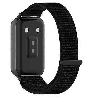 Woven Nylon Hook and Loop Fastener Watch Band For Honor Band 11 / Band 11 Pro