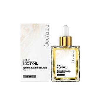 Firming Anti Aging Silk Body Oil Hydrating Crepey Skin After Shower Moisturizing Formula Scented Blend Premium Skincare
