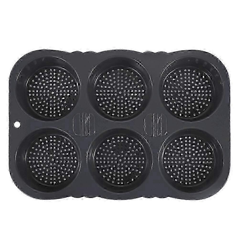 Foldable 6-Cavity Bun Baking Mould