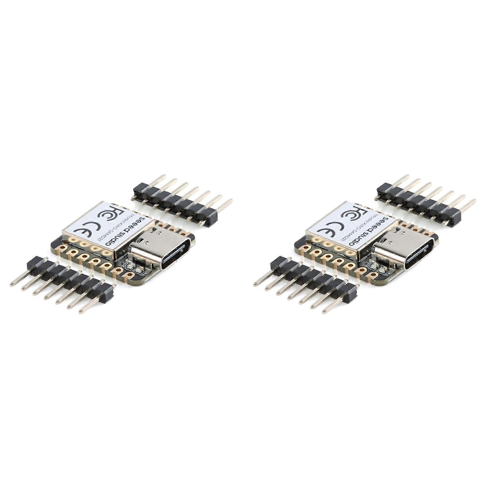 Seeed Studio 2pc XIAO SAMD21Development Board - Smallest for Arduino Compatible Microcontroller with Rich Interfaces