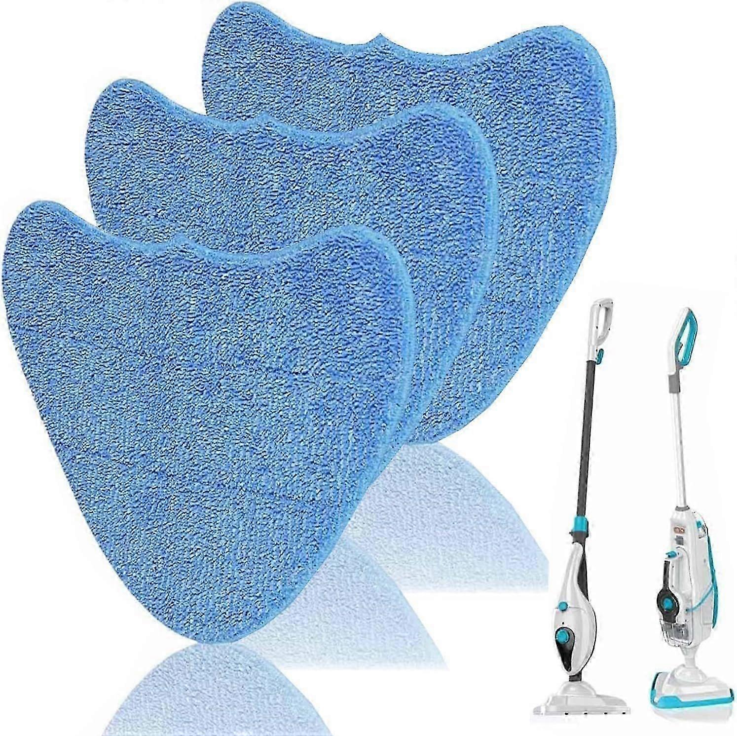 3Pack Microfiber Steam Mop Pads Replacement Compatible with Vax S85-CM & S86 Models Compatible with Efficient Floor Cleaning