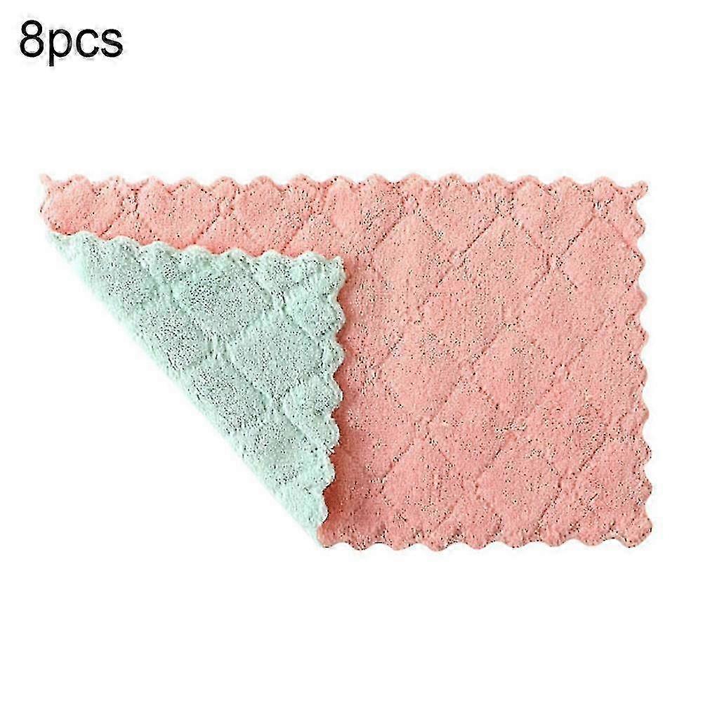 Kitchen Bathroom Microfiber Absorbent Dish Towel