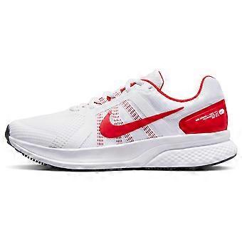 Nike Run Swift 2 « Blanc et rouge université » pour femmes CU3528-106