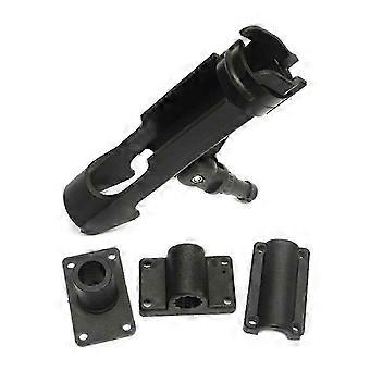 R9 Fishing Boat Rods Holder, 360 Degree Rotation, Adjustable Gasket, Kayak Canoe Fixer